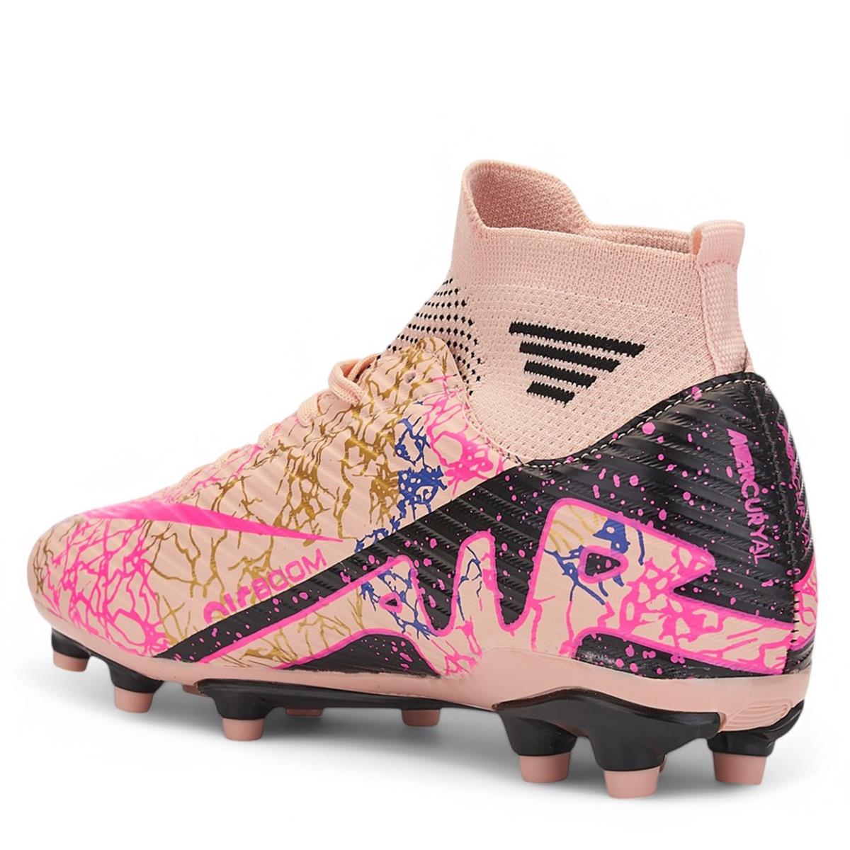 LALİGA_M_K.R_565 SOMON_SİYAH_DESENLİ