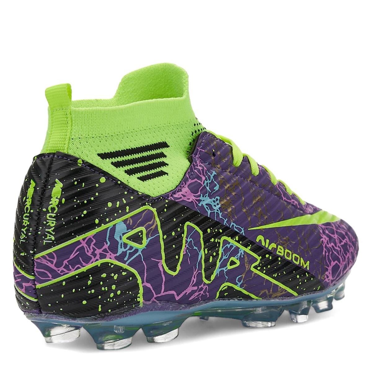 LALİGA_M_K.R_565 MOR_SARI_DESENLİ_ŞEFFAF