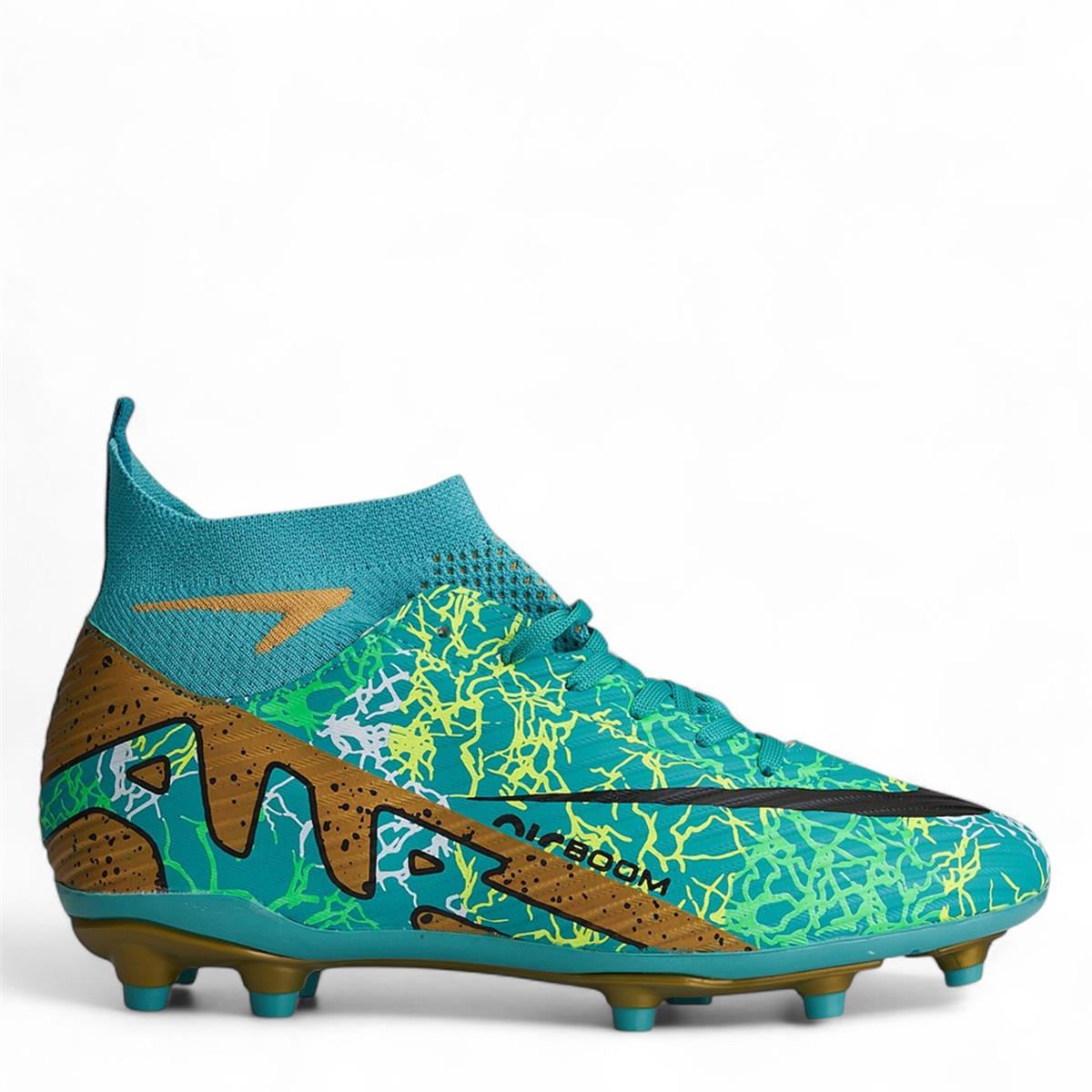 LALİGA_M_K.R 600 TURKUAZ_ALTIN_DESENLİ