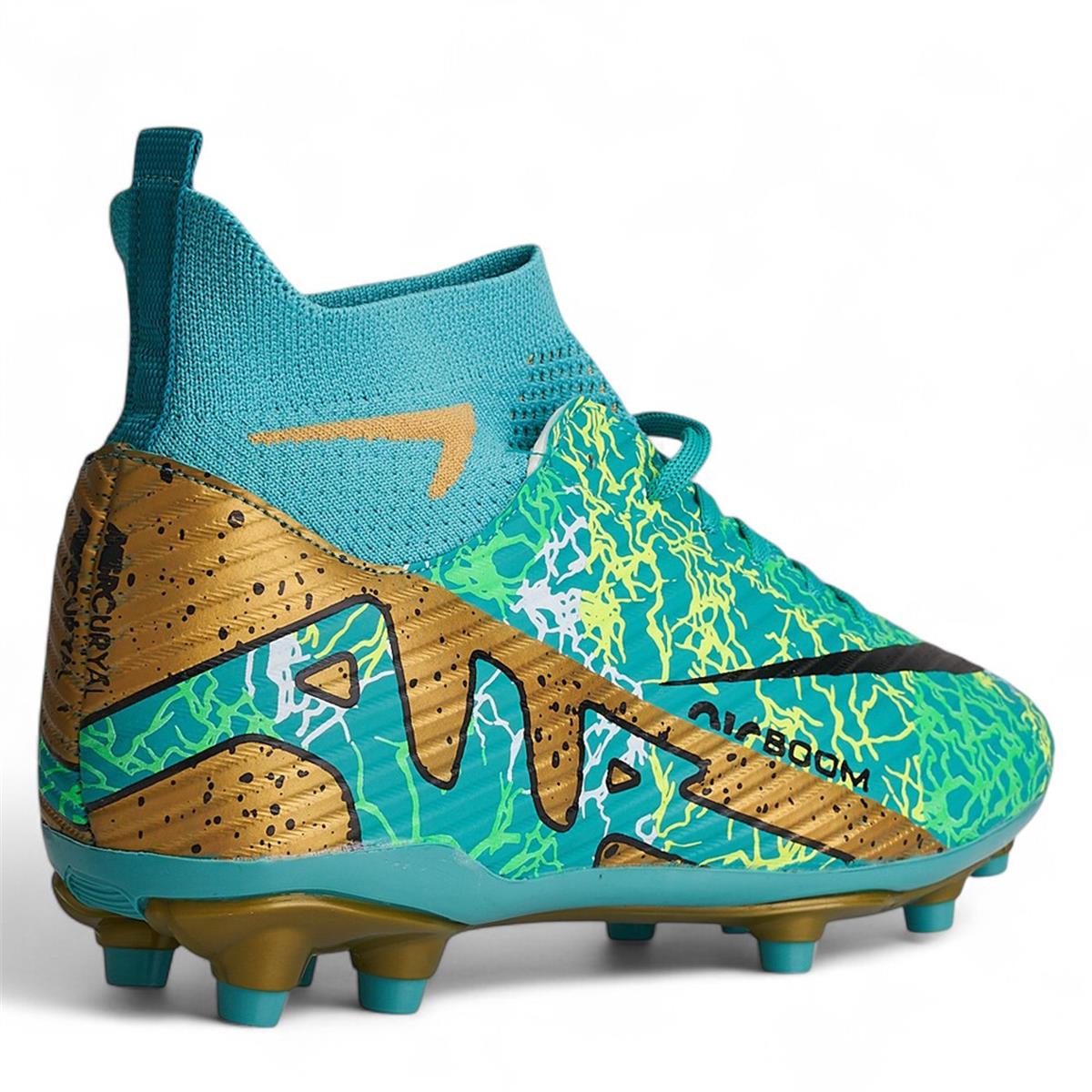 LALİGA_M_K.R 600 TURKUAZ_ALTIN_DESENLİ