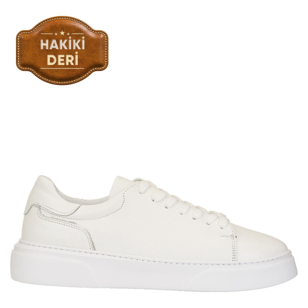 MOSCHE_M_AYAKKABI_DERİ LF141 BEYAZ_BEYAZ