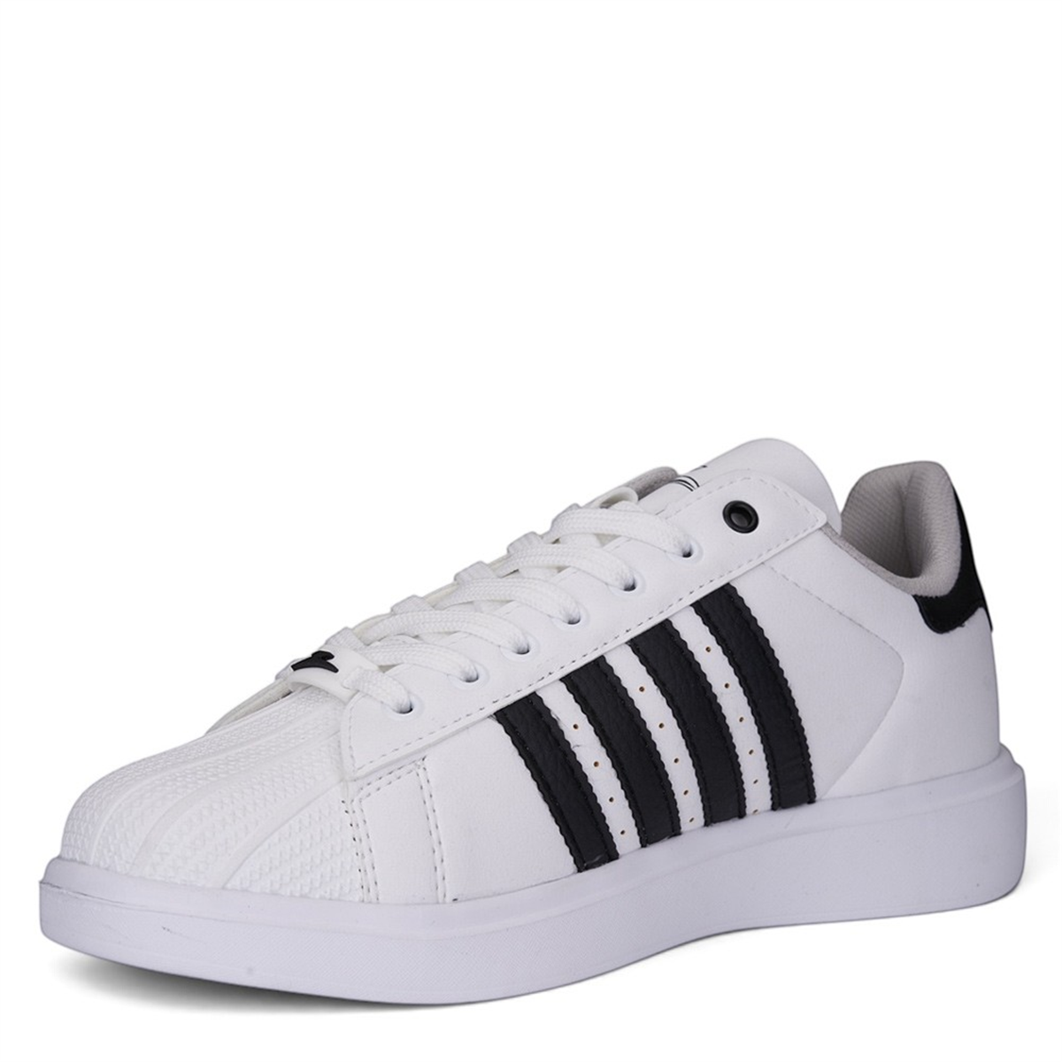 POIZZ_M_SPOR_CİLT 26112 BEYAZ_SİYAH
