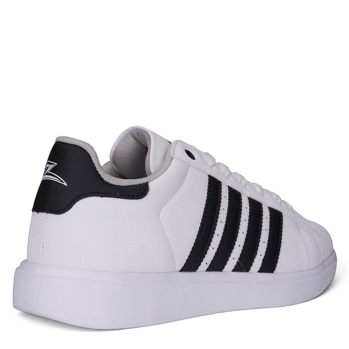 POIZZ_M_SPOR_CİLT 26112 BEYAZ_SİYAH