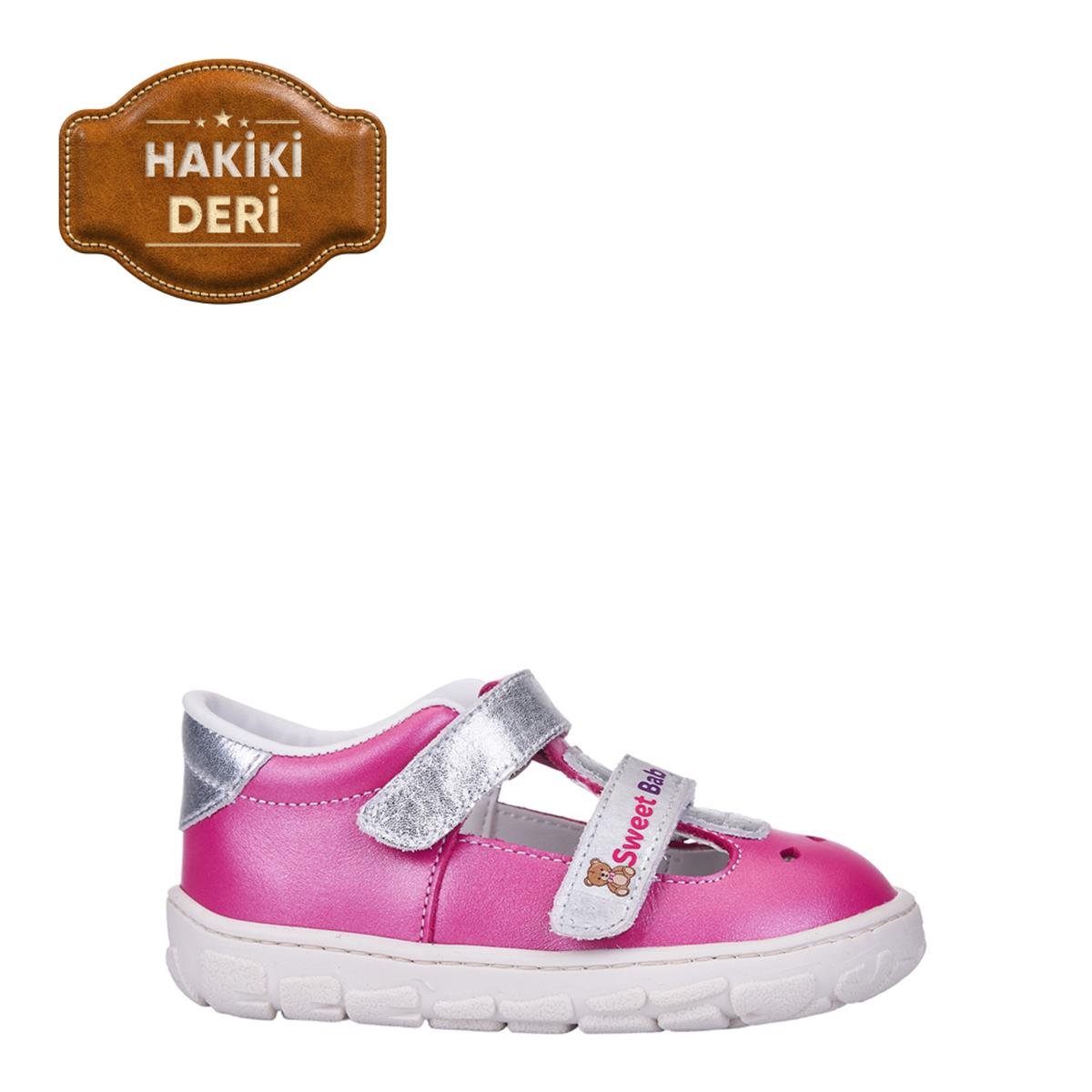 SASEUMI_B_DERİ_SAND 5201 FUŞYA_GÜMÜŞ