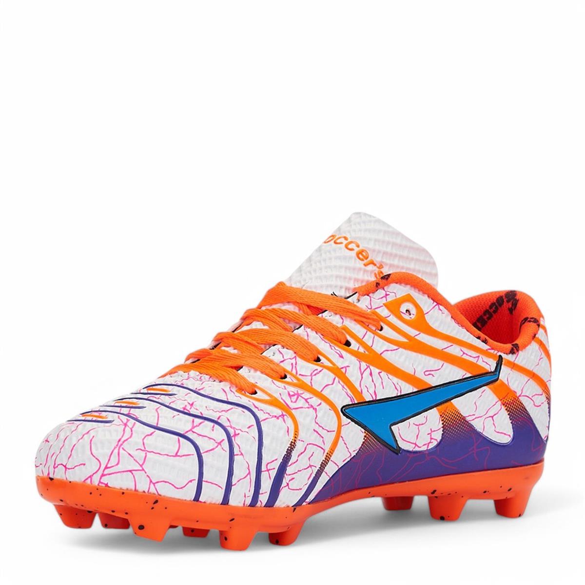 SOCCERS_G_K.R_2040 BEYAZ_ORANJ_MOR