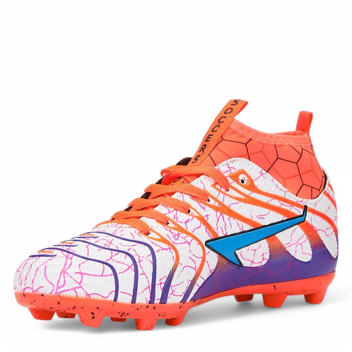 SOCCERS_M_K.R_2060 BEYAZ_ORANJ_MOR