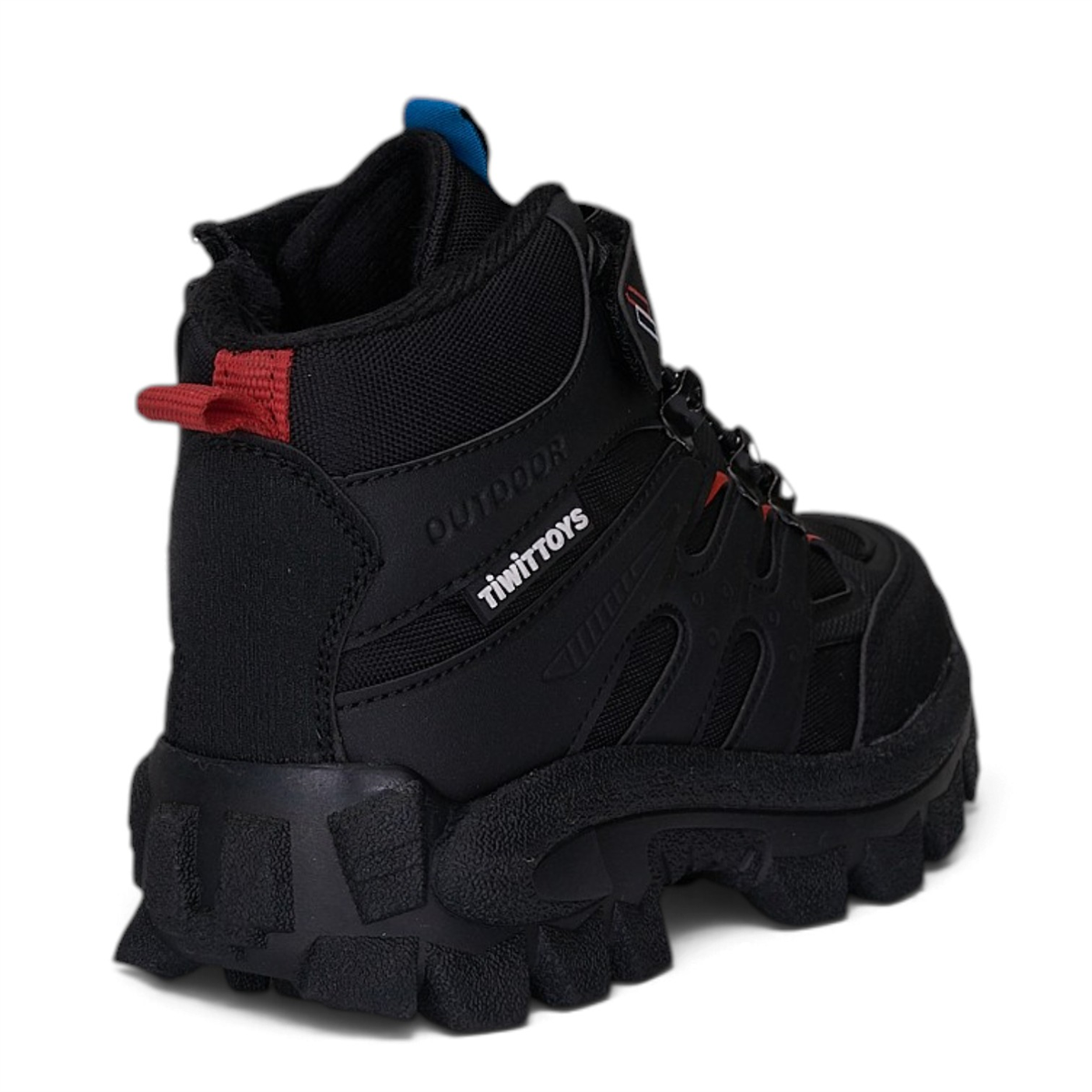 TİWİTTOYS_F_BOT 1055 SİYAH_KIRMIZI