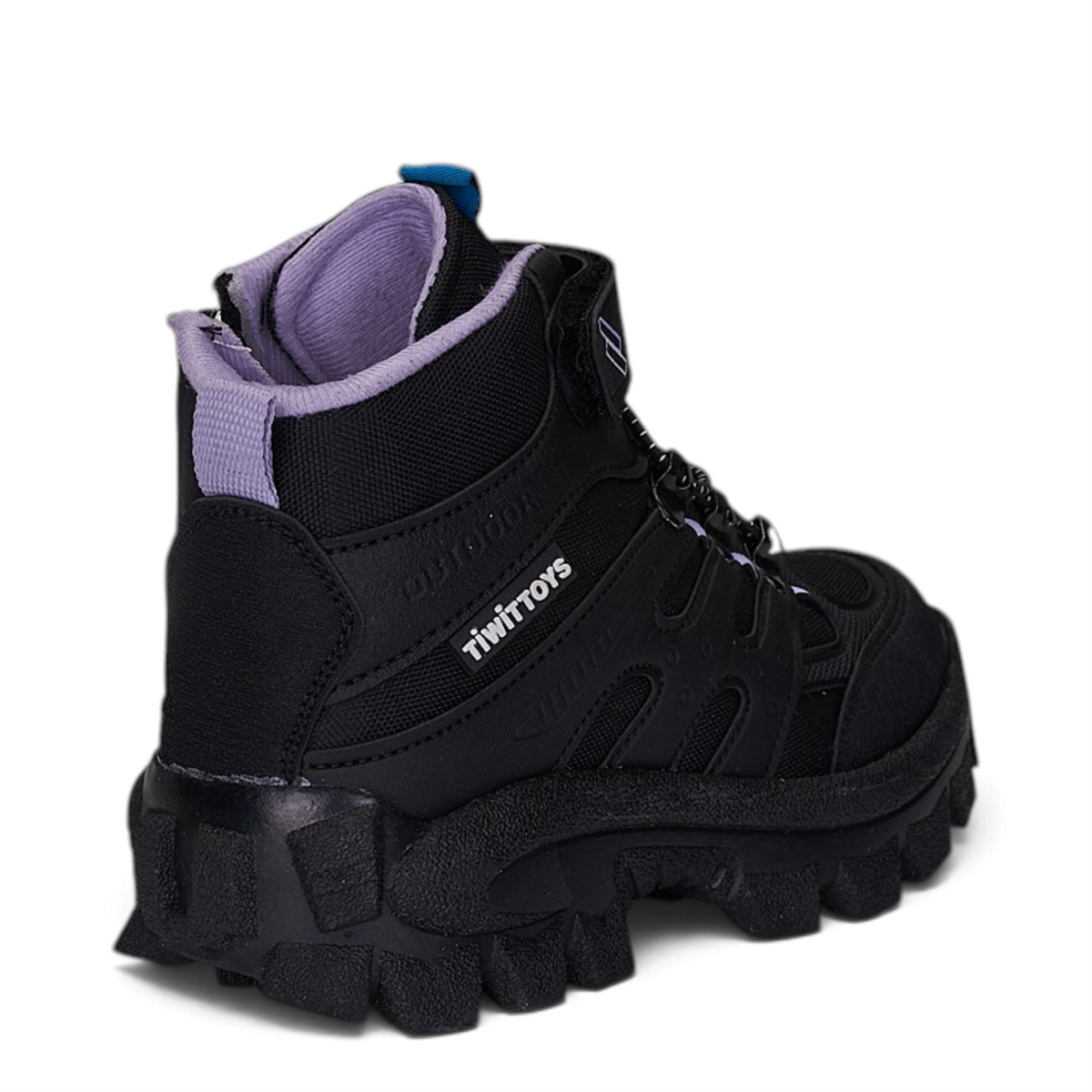 TİWİTTOYS_F_BOT 1055 SİYAH_LİLA