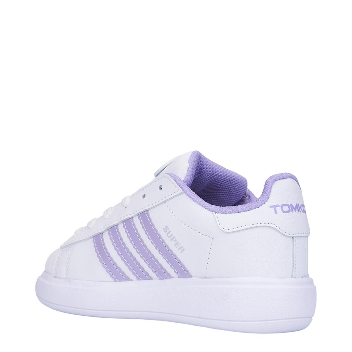 TOMKİDS_F_SPOR 2562 BEYAZ_LİLA