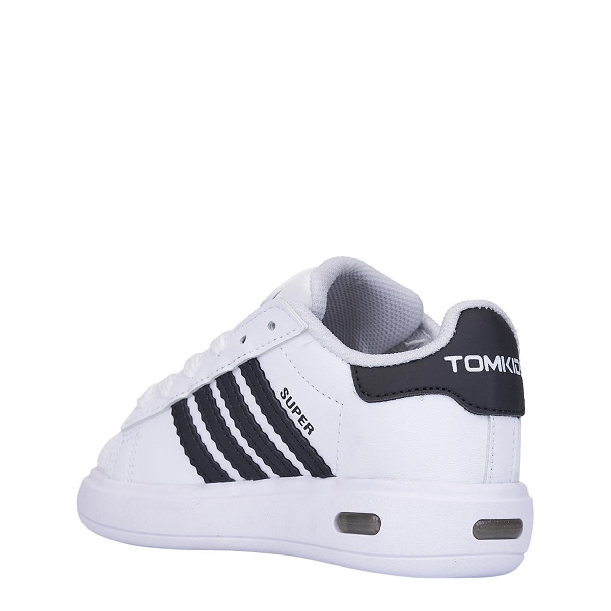 TOMKİDS_P_SPOR 2562 BEYAZ_SİYAH