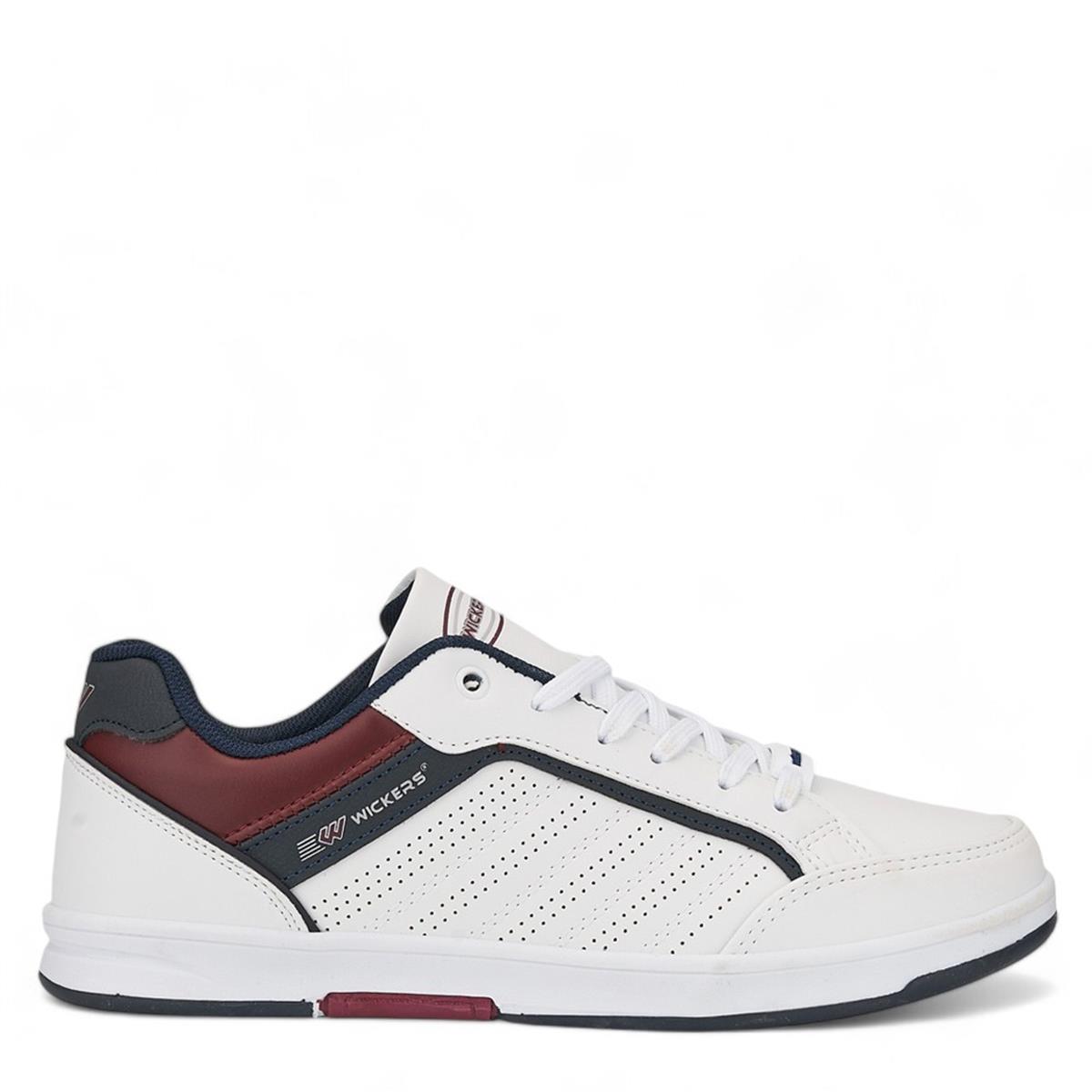 WİCKERS_M_SPOR_1777 BEYAZ_LACİ_BORDO