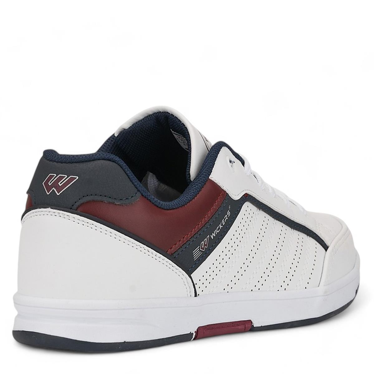WİCKERS_M_SPOR_1777 BEYAZ_LACİ_BORDO