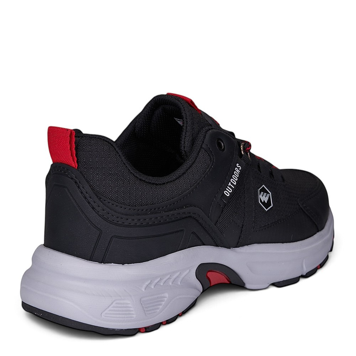 WİCKERS_G_SPOR_2709 SİYAH_KIRMIZI