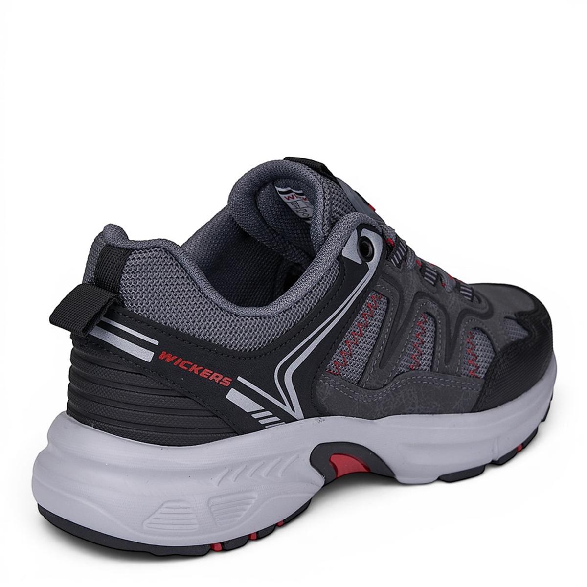 WİCKERS_G_SPOR_2919 FÜME_SİYAH_KIRMIZI