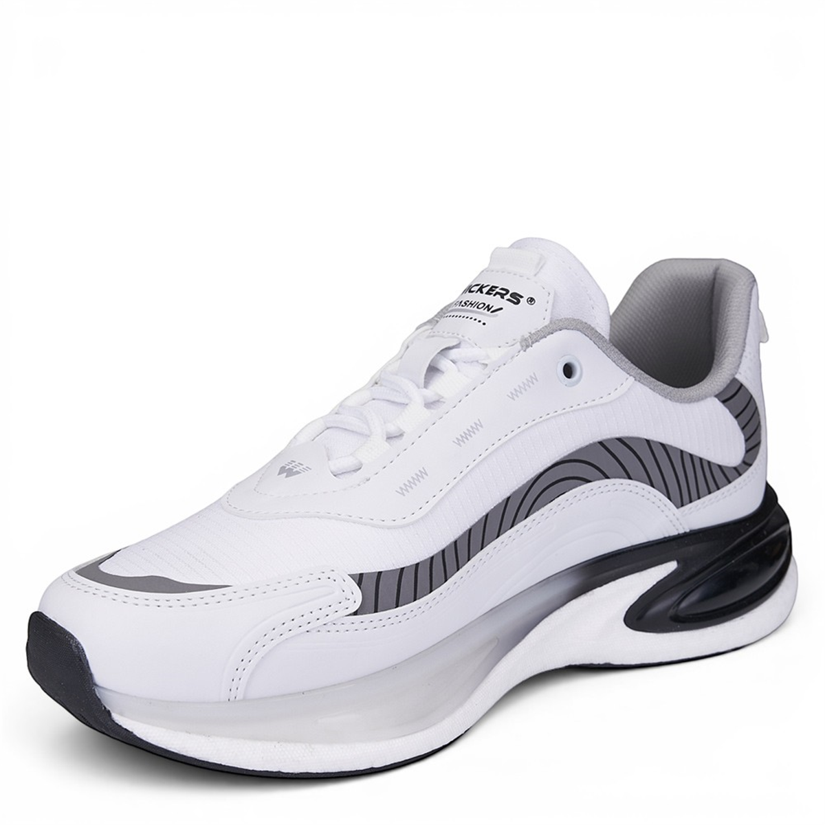 WİCKERS_M_SPOR 3123 BEYAZ_GÜMÜŞ