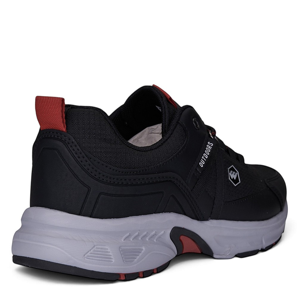 WİCKERS_M_SPOR_2709 SİYAH_KIRMIZI