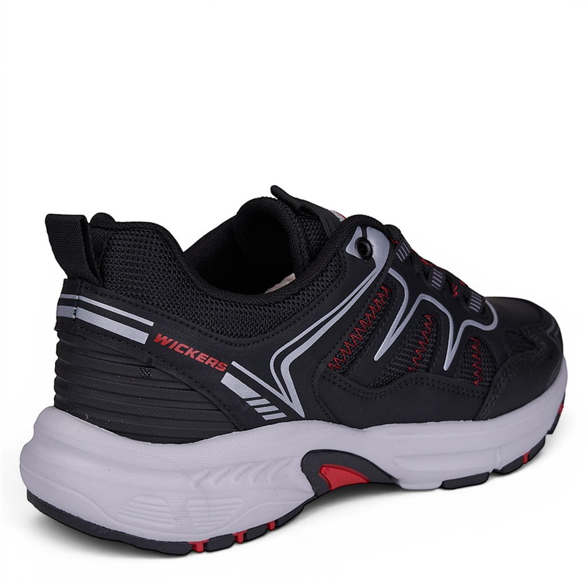 WİCKERS_M_SPOR_2919 SİYAH_KIRMIZI