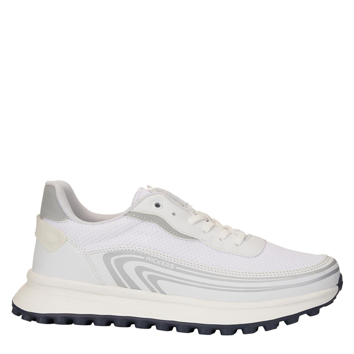 WİCKERS_M_SPOR_ANRK 2971 BEYAZ_GÜMÜŞ