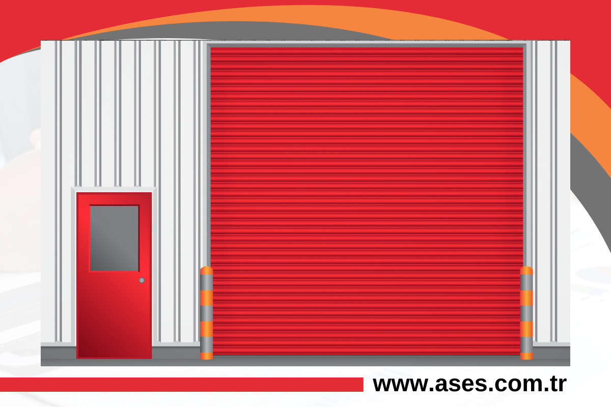 5000x3000 (PAB-77E) Alüminyum Poliüretanlı Beyaz Kepenk Seti