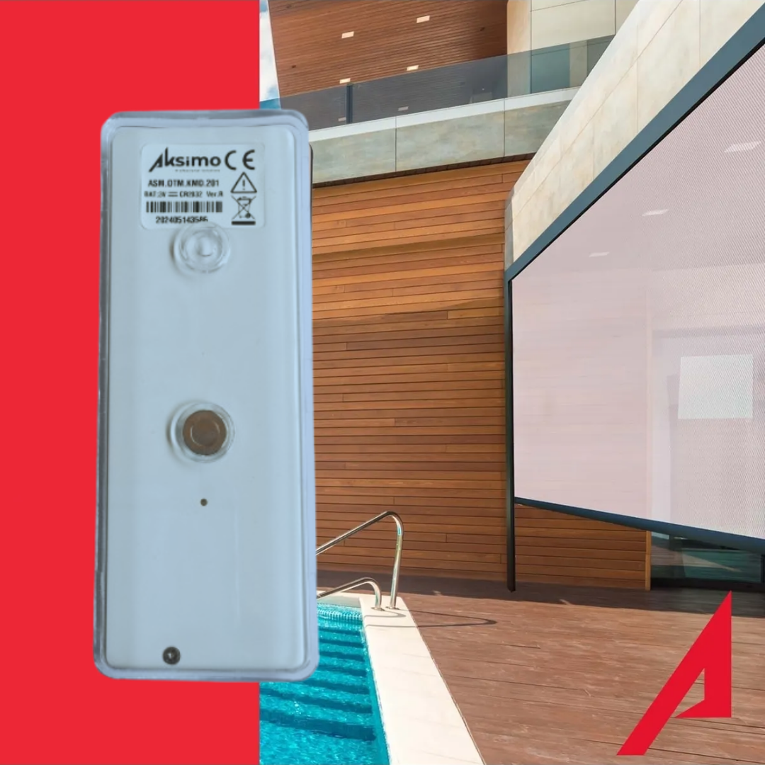 Aksimo 1 Kanallı Panjur Kumandası (ASM-101 Uyumlu)