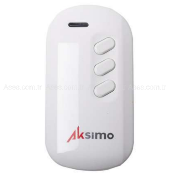 AksimoASM.OTM.ALC.334TEKAksimo Butonlu Mini Kepenk Alıcısı (334 Tek Alıcı)