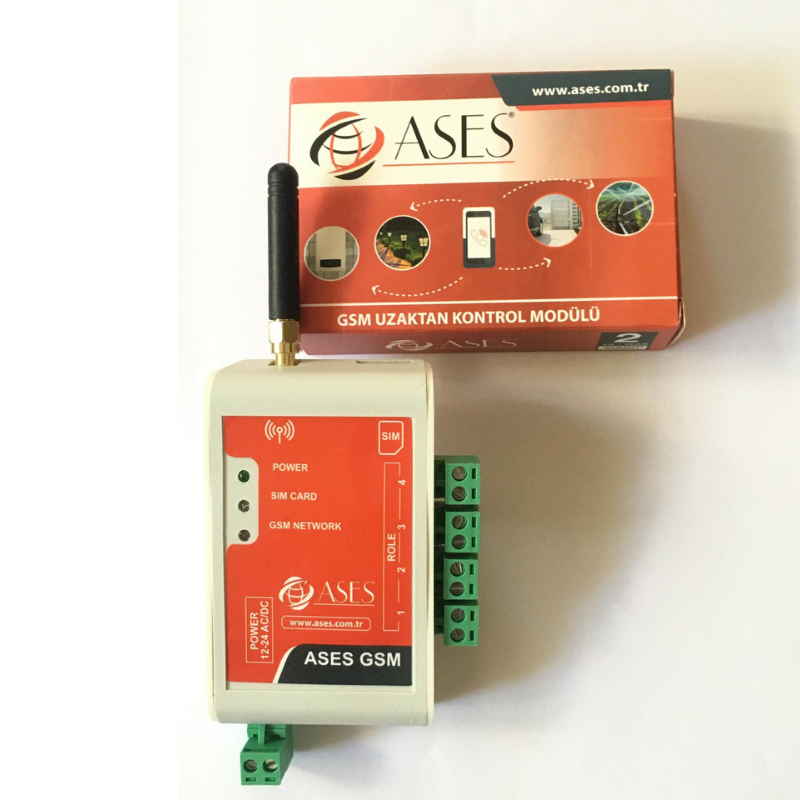 Ases A-4 Telefonla Kapı Açma Gsm Modülü (4 Adet Otomatik Kapı Açar)