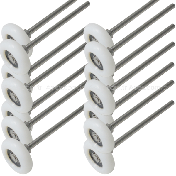 AsesASE.575.100.14Seksiyonel Garaj Kapı Uzun Tekeri 2x11mm L=193mm (14 Adet)