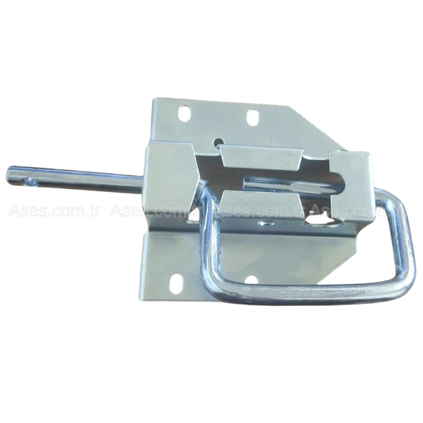 AsesASE.KLT.SG001Yaylı Sürgülü Kilit (Geniş Tabanlı) - Seksiyonel Kapı Sürgü Kilit