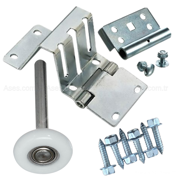 AsesASEND.YMTK001Seksiyonel Kapı Yan Menteşe Seti