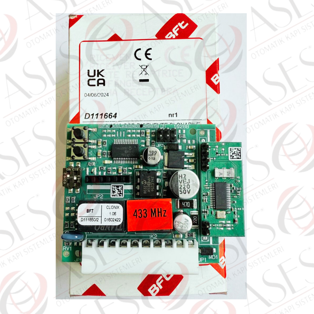 BFTD111664Bft Clonix 2048 Dahili Alıcı Kartı (2048 Kapasite)