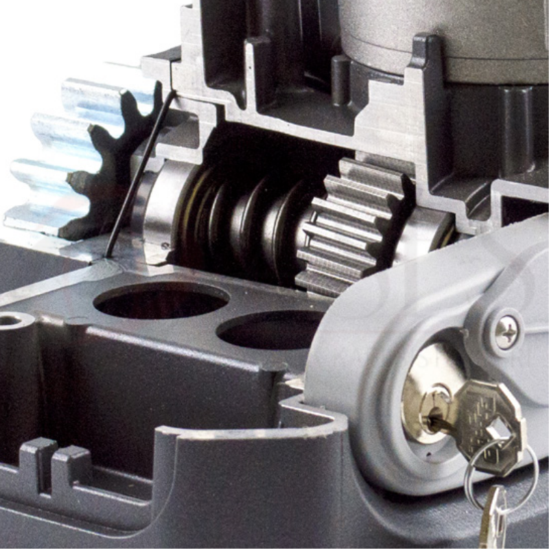 DEA LIVI 500 24V 500kg Kayar Kapı Motoru (Kit Paket)