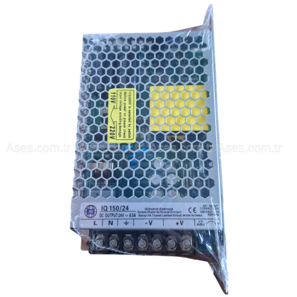 IQASE.TRF.DC.24V.6,5A.009Dc Trafo 24V 6,5A (Kostak V1 Kart Uyumlu) Fotoselli Kapı Yedek Parçaları