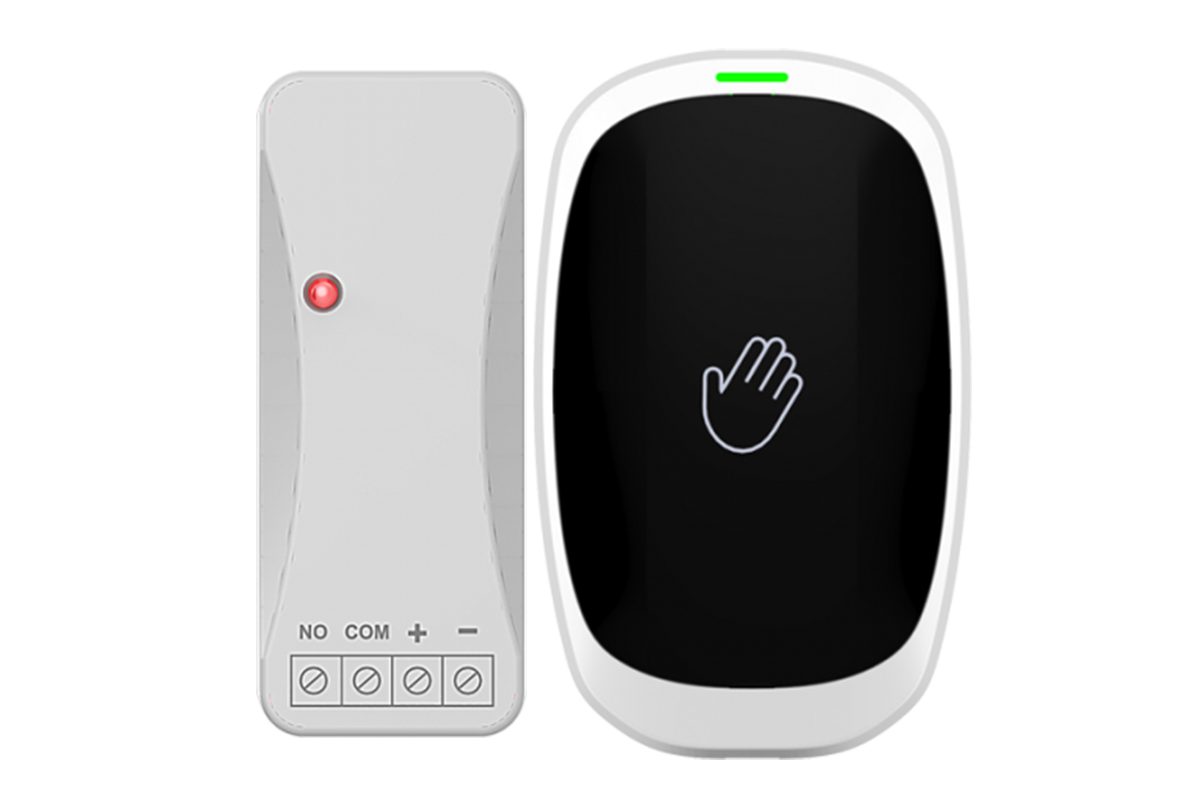 Kontal PES-Pilli Kablosuz Alıcılı El Sensörü Beyaz