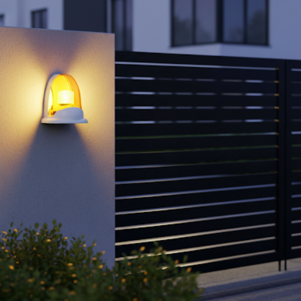 KONTALASE K009.01 FL GRİKontal FL GRI LED Flaşör İkaz Lambası (12~220 Volt)