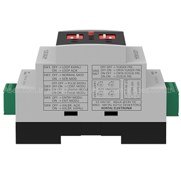KontalASE K164-01Kontal MKD–1 ve 2 Kanallı Metal Kütle Dedektörü (Loop Sensör)