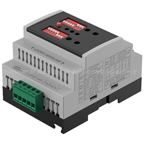 KontalASE K164-01Kontal MKD–1 ve 2 Kanallı Metal Kütle Dedektörü (Loop Sensör)