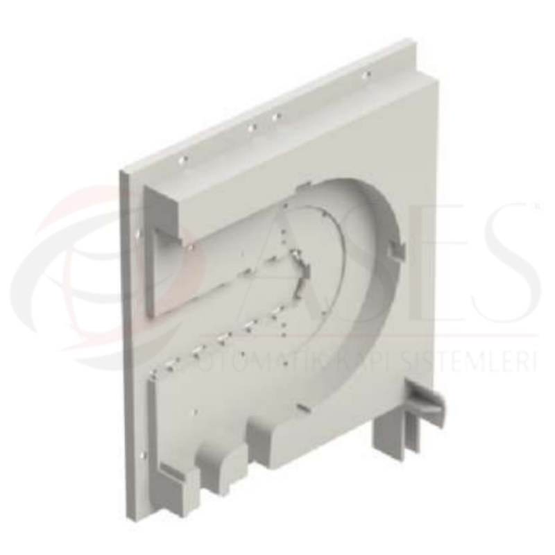 Monoblock Pvc Panjur Yan Kapak 185 mm (Sağ Sol Beyaz)