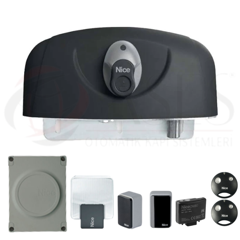 Nice Hyppo 7100 Dairesel Kapı Motoru (Tek Motorlu Kit)