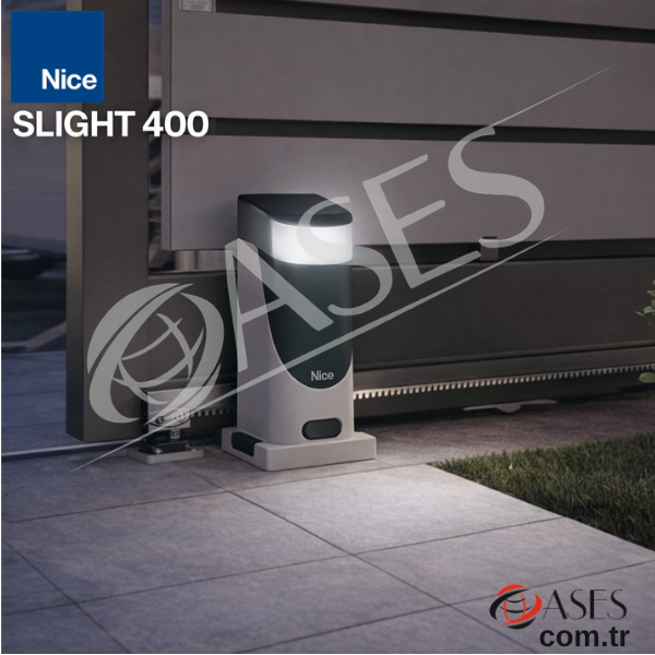Nice Slight 400 Bahçe Kapı Motoru Tek Motor
