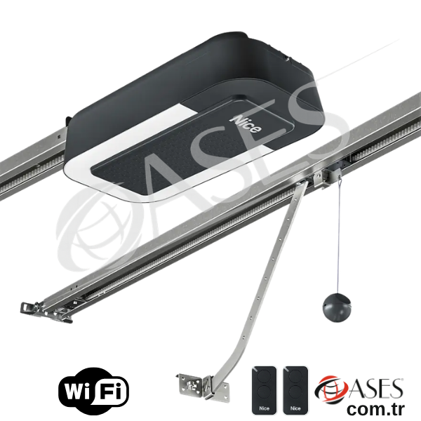 Nice SPIDER 800 WiFi Seksiyonel Garaj Kapısı Motoru Kiti