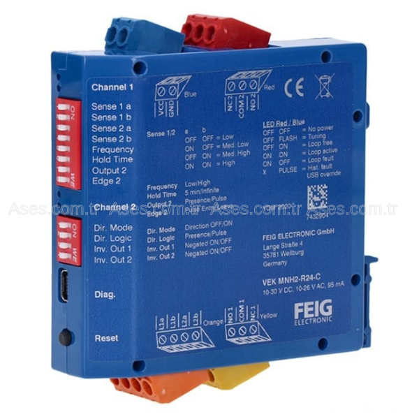 NiceLP22R01 Nice 2 Kanallı Metal Kütle Dedektörü (Loop Sensör)