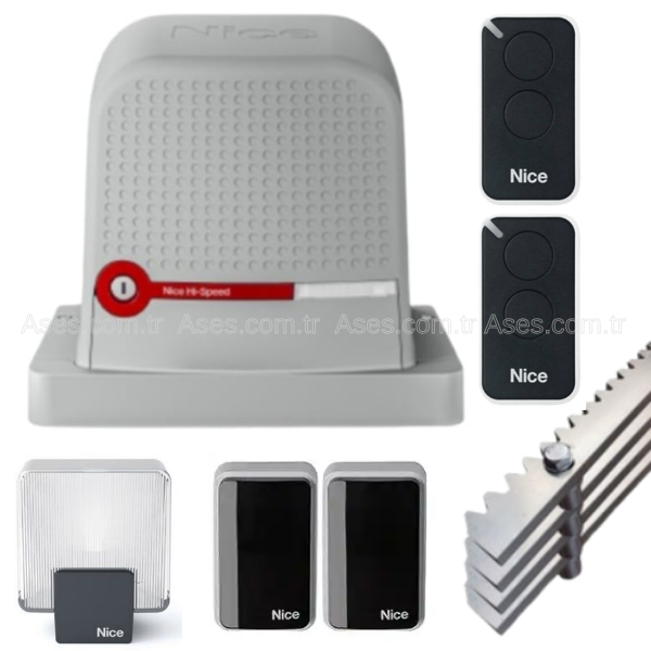 NİCERBS600HSBDKCENice Robus 600HS Hızlı Kapı Motoru (Kit Ürün)