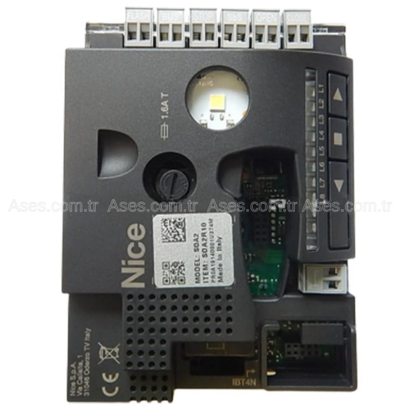 NiceSPSOA2R10Nice SPSOA2R10 SOON Garaj Kapı Kontrol Kartı