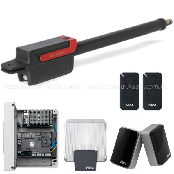 NiceTTN3724HS-TMKITNice TITAN 3724HS Dairesel Kapı Motoru (Tek Motorlu Kit Ürün)