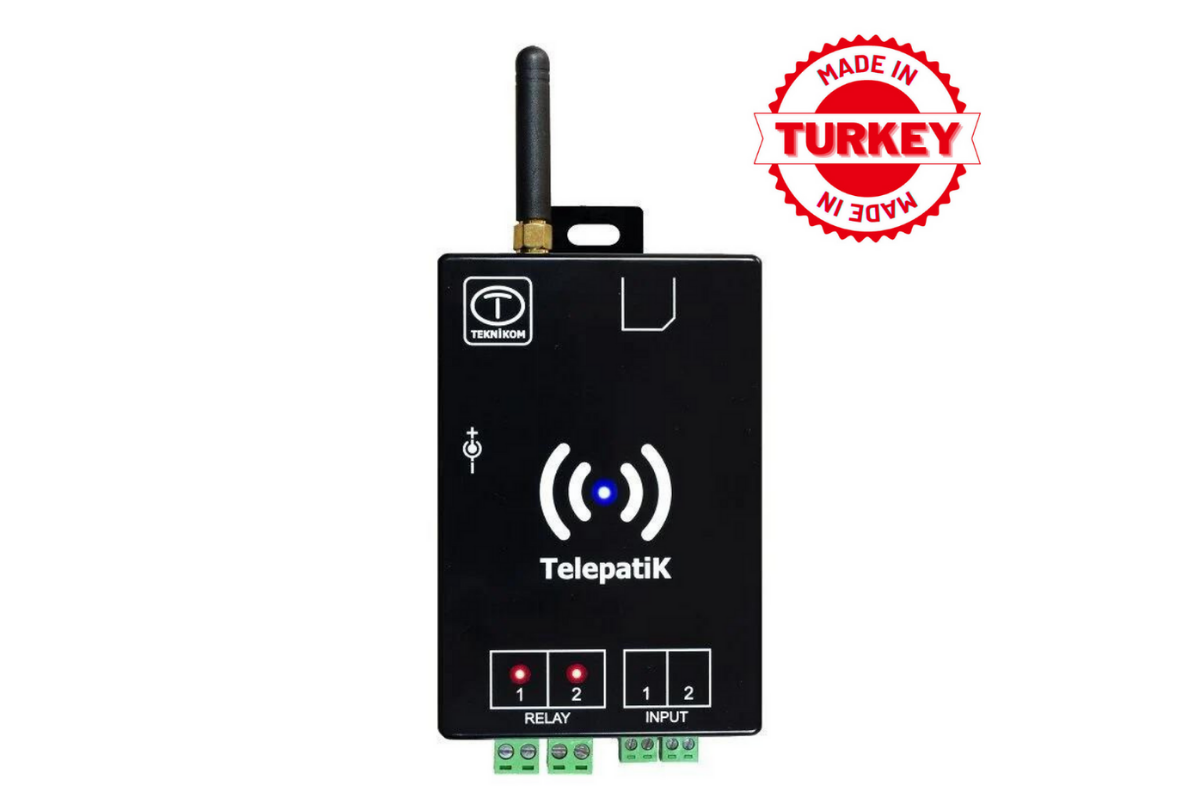 TelepatiK-2 Uzaktan Kontrol GSM Modülü (İki Çıkışlı)
