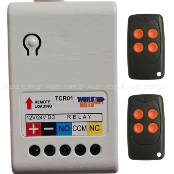 White RoseASE.WHT.S4.TCR01S4 Kumandalı Tek Kontak Alıcı Seti (TCR01)