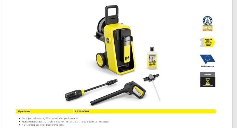 K 6 COMFORT PREMİUMKarcher
