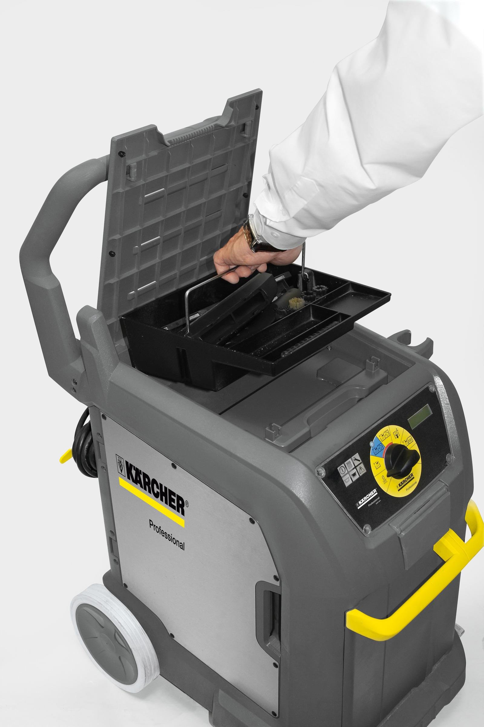 Karcher SGV 8/5 Vakumlu Buharlı Temizlik MakinesiKarcher