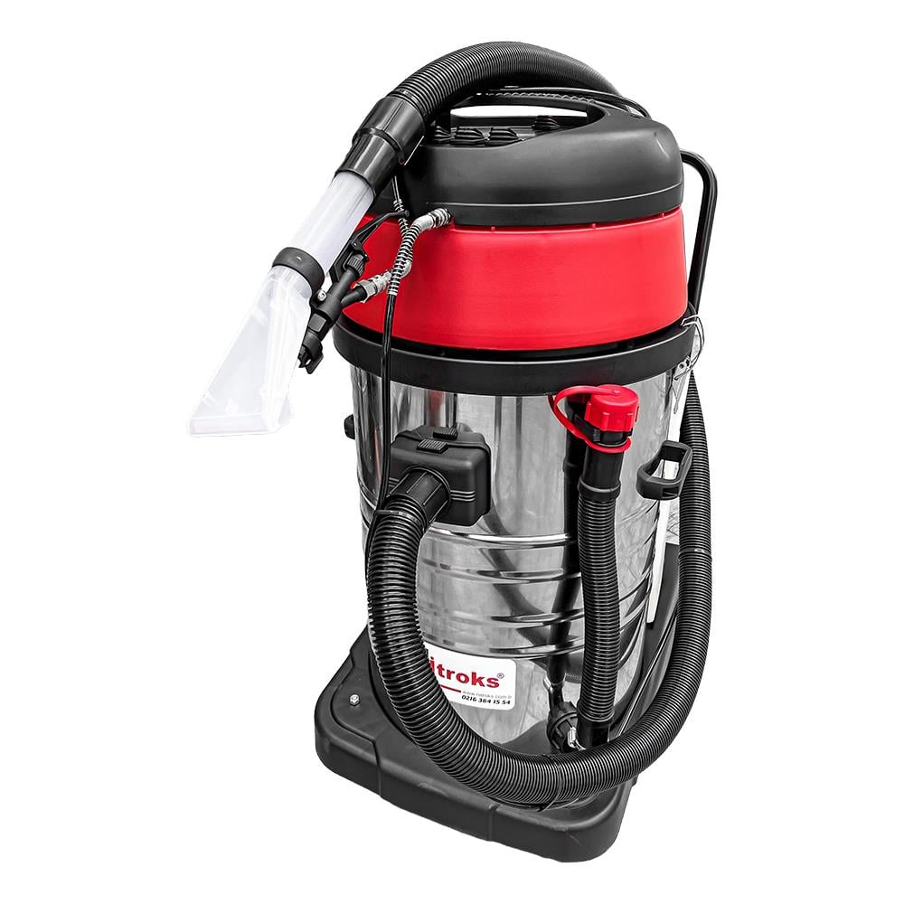 KOLTUK YIKAMA MAKİNASI (OTO KUAFÖR) 3 VAKUM 1 SU POMPASINitroks