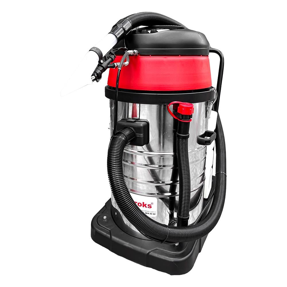 KOLTUK YIKAMA MAKİNASI (OTO KUAFÖR) 3 VAKUM 1 SU POMPASINitroks